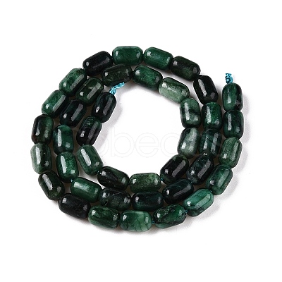 Natural Fuchsite Beads Strands G-G980-34A-1