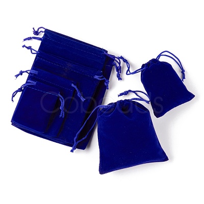 5 Style Rectangle Velvet Pouches TP-LS0001-01E-1