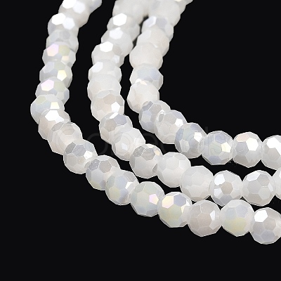 Imitation Jade Glass Beads Stands EGLA-A035-J4mm-B05-1