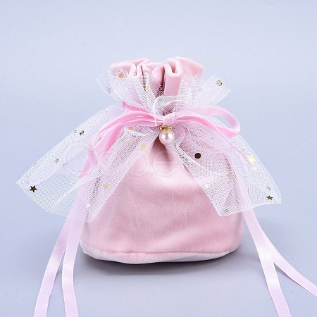 Velvet Jewelry Drawstring Gift Bags TP-M001-01H-1