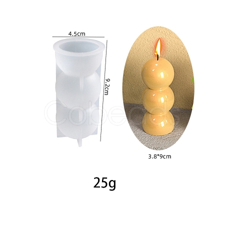 Silicone Candle Molds CAND-PW0009-13H-1