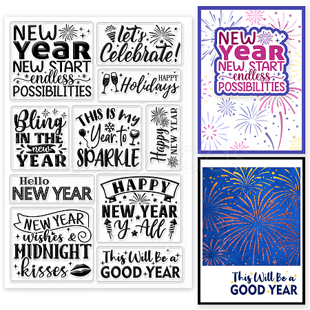 Custom PVC Plastic Clear Stamps DIY-WH0448-0264-1