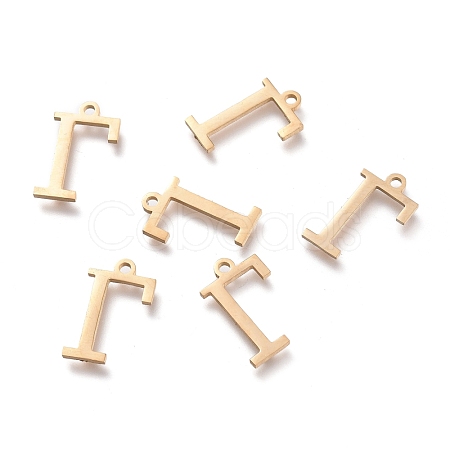 304 Stainless Steel Charms STAS-L263-06G-1