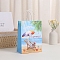 Summer Printed Paper Gift Tote Bags with Handles, Shopping Bags with Handle, Rectangle, Sky Blue, Umbrella, 15x8x21cm