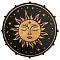 Wood Wall Decorations, Home Hanging Decoration, Sun, 200mm