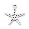 201 Stainless Steel Charms STAS-D176-03P-2