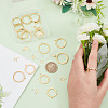 DELORIGIN DIY Charms Finger Ring Making Kit DIY-DR0001-24-5