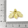 Brass Micro Pave Cubic Zirconia Pendants KK-E111-15G-3