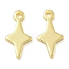 Brass Charms KK-C083-08G-1