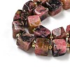 Natural Rhodonite Beads Strands G-G053-B11-01B-3