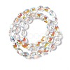 Faceted Glass Beads Strands EGLA-E030-01F-2