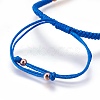 Nylon Cord Braided Bead Bracelets Making BJEW-F360-FRG23-3