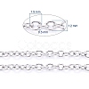 304 Stainless Steel Cable Chains CHS-F006-02A-P-3