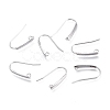 304 Stainless Steel Earring Hooks STAS-K211-02P-1
