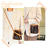 PU Imitation Leather Bag Drawstring Cord & Cord Slider Sets DIY-WH0453-50B-02-7