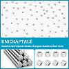 Unicraftale 80Pcs 304 Stainless Steel Spacer Beads STAS-UN0050-36-5