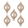 Religion Alloy Connector Charms with Crystal Rhinestone FIND-YW0003-47-3