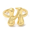 Brass Open Cuff Rings RJEW-U008-06N-G-2