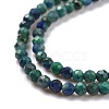 Natural Chrysocolla & Lapis Lazuli Beads Strands G-D463-08A-3
