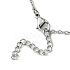 Crystal Cage Holder Necklace NJEW-JN04604-02-6