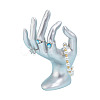 Resin Mannequin Hand Jewelry Display Holder Stands RDIS-WH0009-015A-5