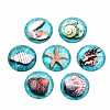 Glass Cabochons GGLA-S036-19A-3