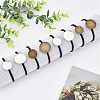 Nbeads 24Pcs 4 Style Elastic Hair Ties OHAR-NB0001-22-5