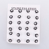 304 Stainless Steel Stud Earrings EJEW-E244-D01-B-3