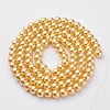 Glass Pearl Beads Strands HY-8D-B62-1