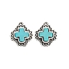 Synthetic Turquoise Pendants PW-WG50367-03-1