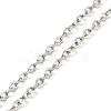 304 Stainless Steel Add a Bead Adjustable Cable Chains Bracelets for Women BJEW-M307-01C-P-2