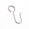 202 Stainless Steel Glide Window Curtain Hooks STAS-WH0027-01-2