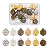 Cheriswelry 36Pcs 6 Colors Alloy Charms FIND-CW0001-19-9
