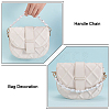 PandaHall Elite ABS Imitation Pearl Nugget Beaded Bag Handles FIND-PH0009-43-3