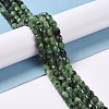 Natural Ruby in Zoisite Beads Strands G-K318-03-2
