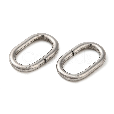 Non-Tarnish 304 Stainless Steel Linking Rings STAS-A093-03B-P-1