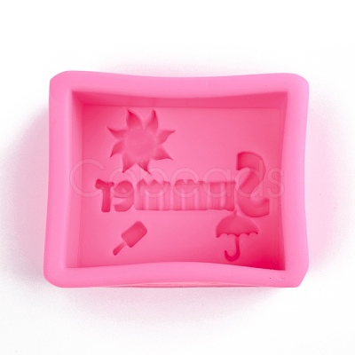 Word Summer Silicone Molds DIY-R078-22-1