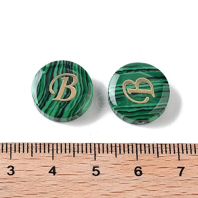 Synthetic Malachite Beads G-A238-01B-1