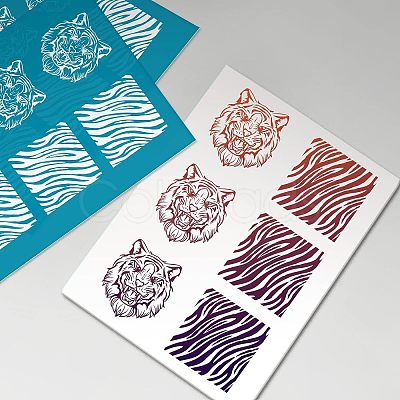 Silk Screen Printing Stencil DIY-WH0341-088-1