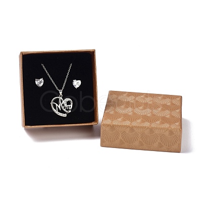 Paper Jewelry Set Boxes CON-Z005-03C-1