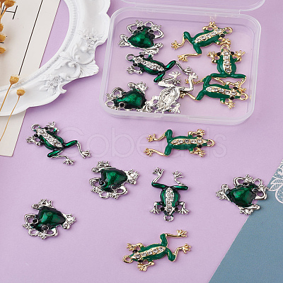 Alloy Enamel Pendants ENAM-TA0001-19-1