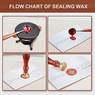 Wax Seal Stamp Set AJEW-WH0208-782-1