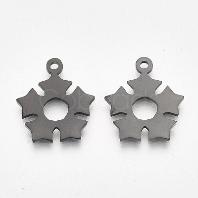 201 Stainless Steel Pendants STAS-T045-37B-1