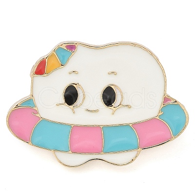 Tooth Enamel Pins JEWB-Q010-03KCG-02-1