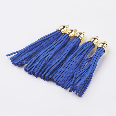 Faux Suede Tassel Pendant Decorations FIND-T003-A40-1