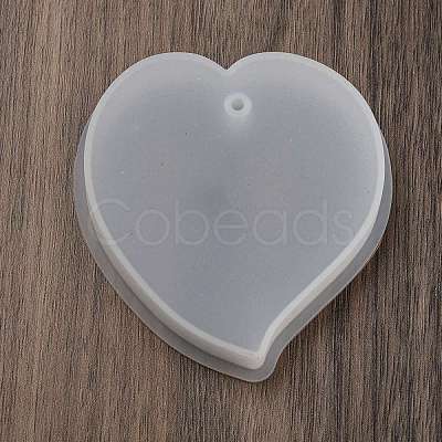 DIY Pixel Heart Quicksand Silicone Molds AJEW-U013-03I-1