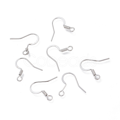 Brass Earring Hooks KK-H102-01P-1