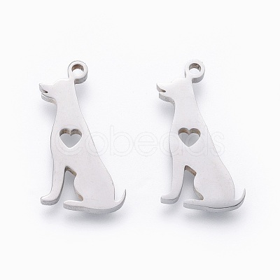 Non-Tarnish 201 Stainless Steel Pendants STAS-F231-061P-1