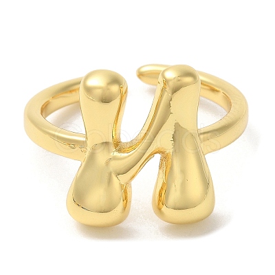 Brass Open Cuff Rings RJEW-U008-06N-G-1