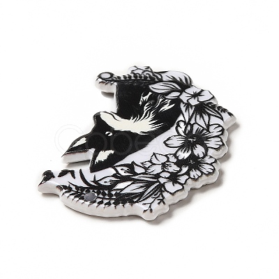 Double-sided Printed Acrylic Pendants SACR-F005-06E-1